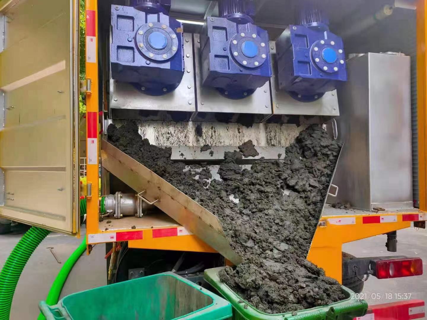 南阳化粪池清掏城市维护站-泥浆净化干湿分离处理